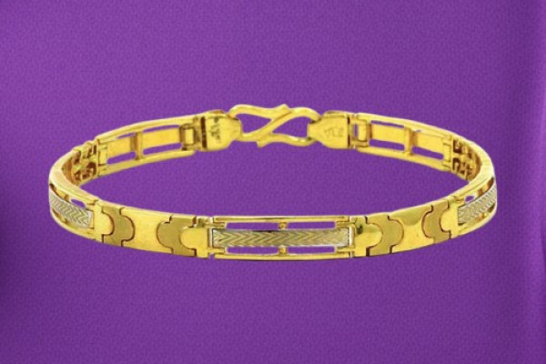 Mens Golden Bracelet