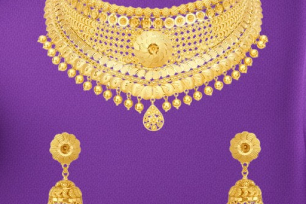 Bridal Gold Choker 