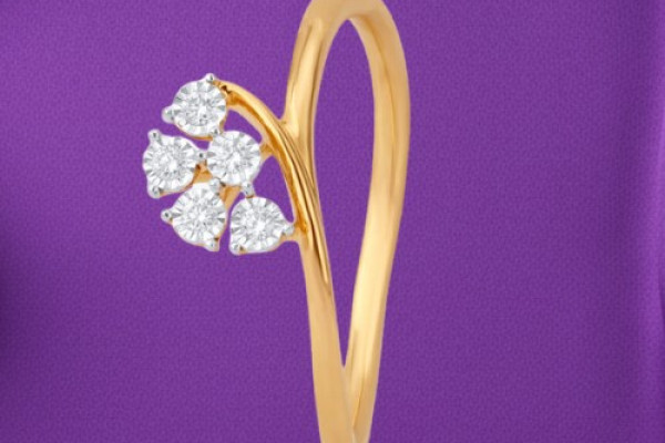Engagement Petal Ring
